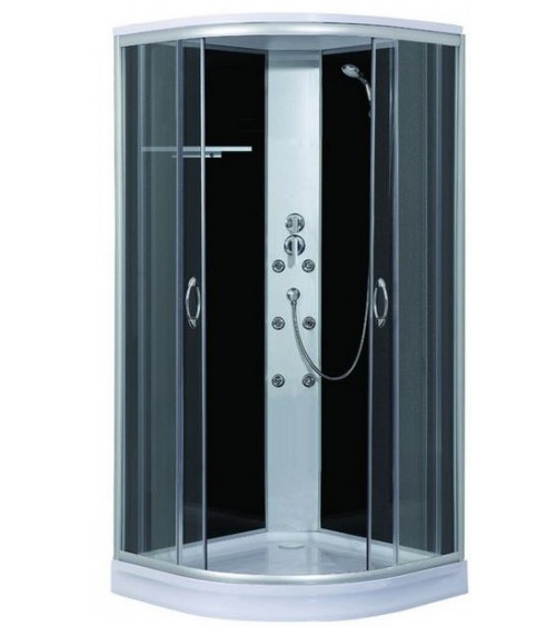 Cabina de ducha Aquasystem 90-90-223 cm hidromasaje - cabina de ducha de  diseño - muebles de baño