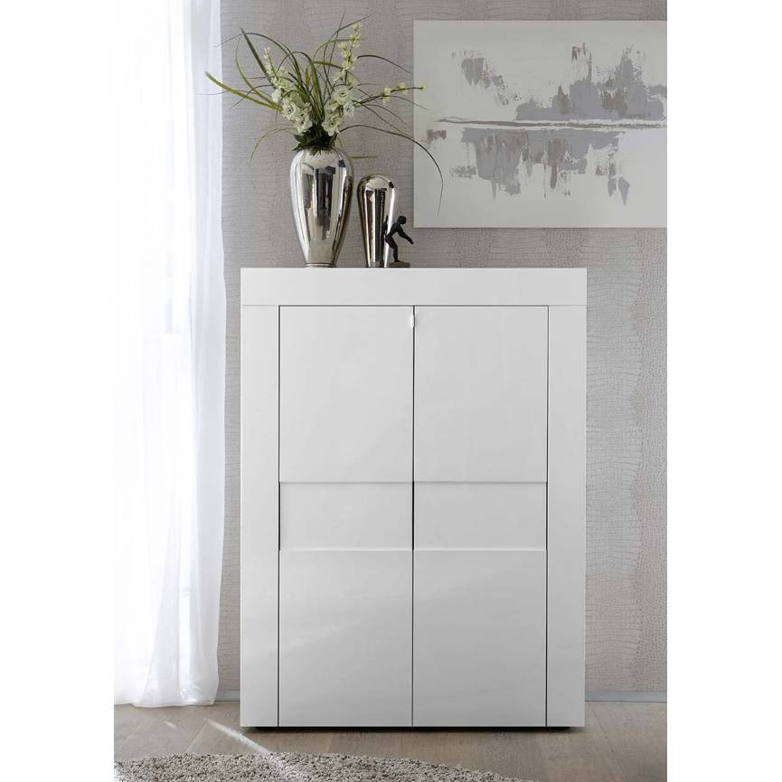 Mueble de almacenaje NABOSKY blanco 2x2