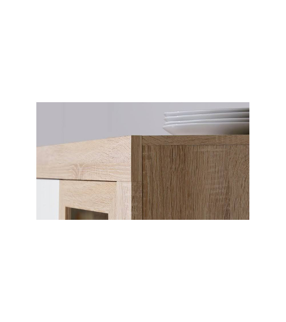 Rovere e camera completa AMALTI bianco letto 160 x 200 cm con box contenitore 