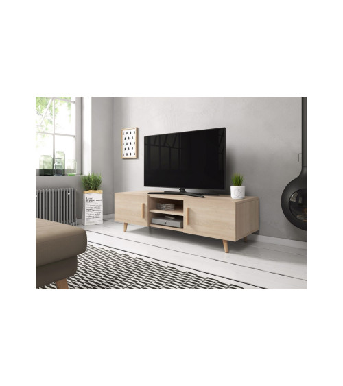 Mobili TV BASIC, 140 cm, talpa/wenge