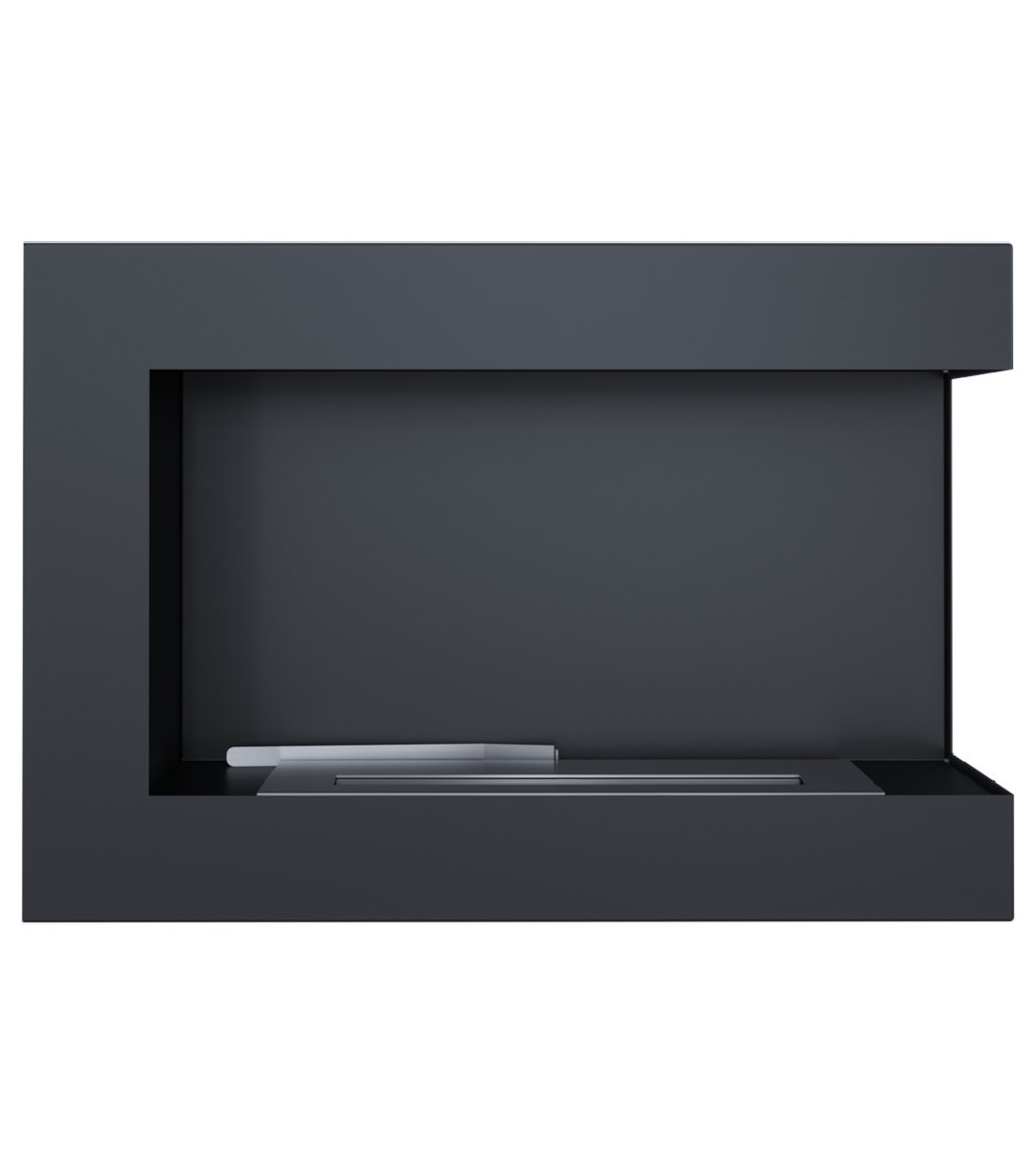 Caminetto a bioetanolo DELTA ad angolo con lato destro 60 cm Caminetto a bioetanolo DELTA ad angolo con lato destro 60 cm