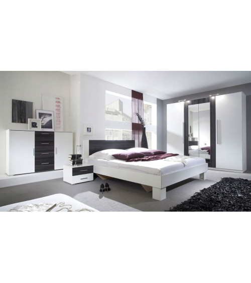 Púrpura, blanco y completa habitación VERA 160 cm