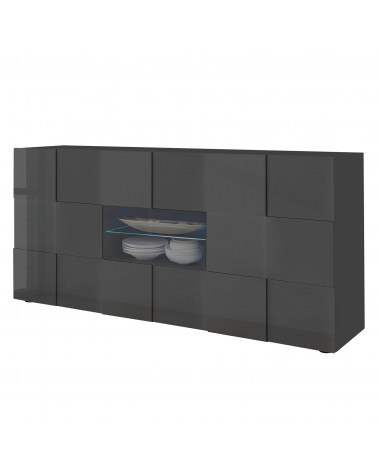 Buffet DAMIA 181 cm , gris