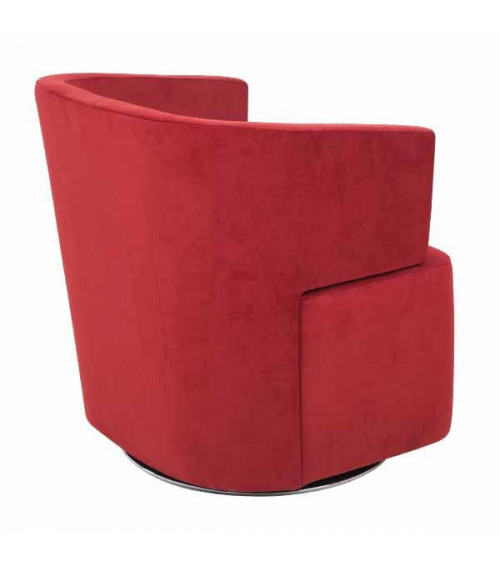 FAUTEUIL EVOK ROUGE