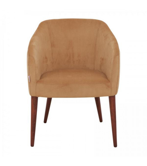 FAUTEUIL MEDA MARRON