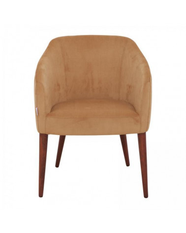 FAUTEUIL MEDA MARRON