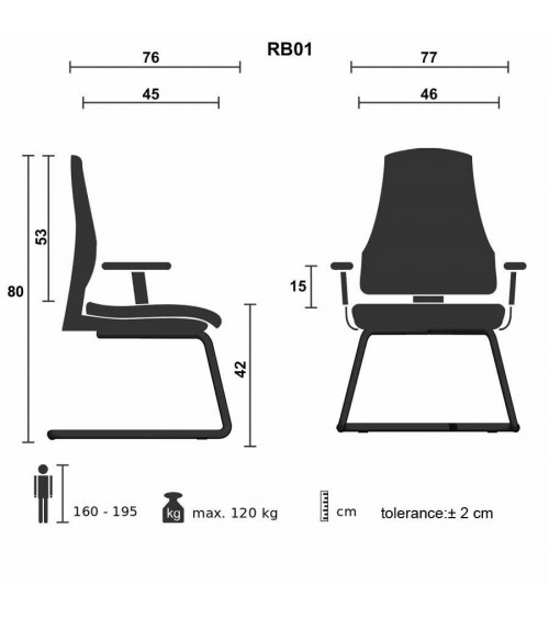 FAUTEUIL REBECA GRIS