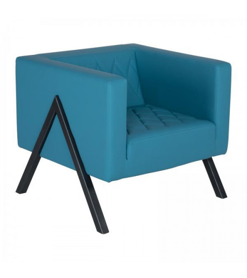 FAUTEUIL ANITA BLEU