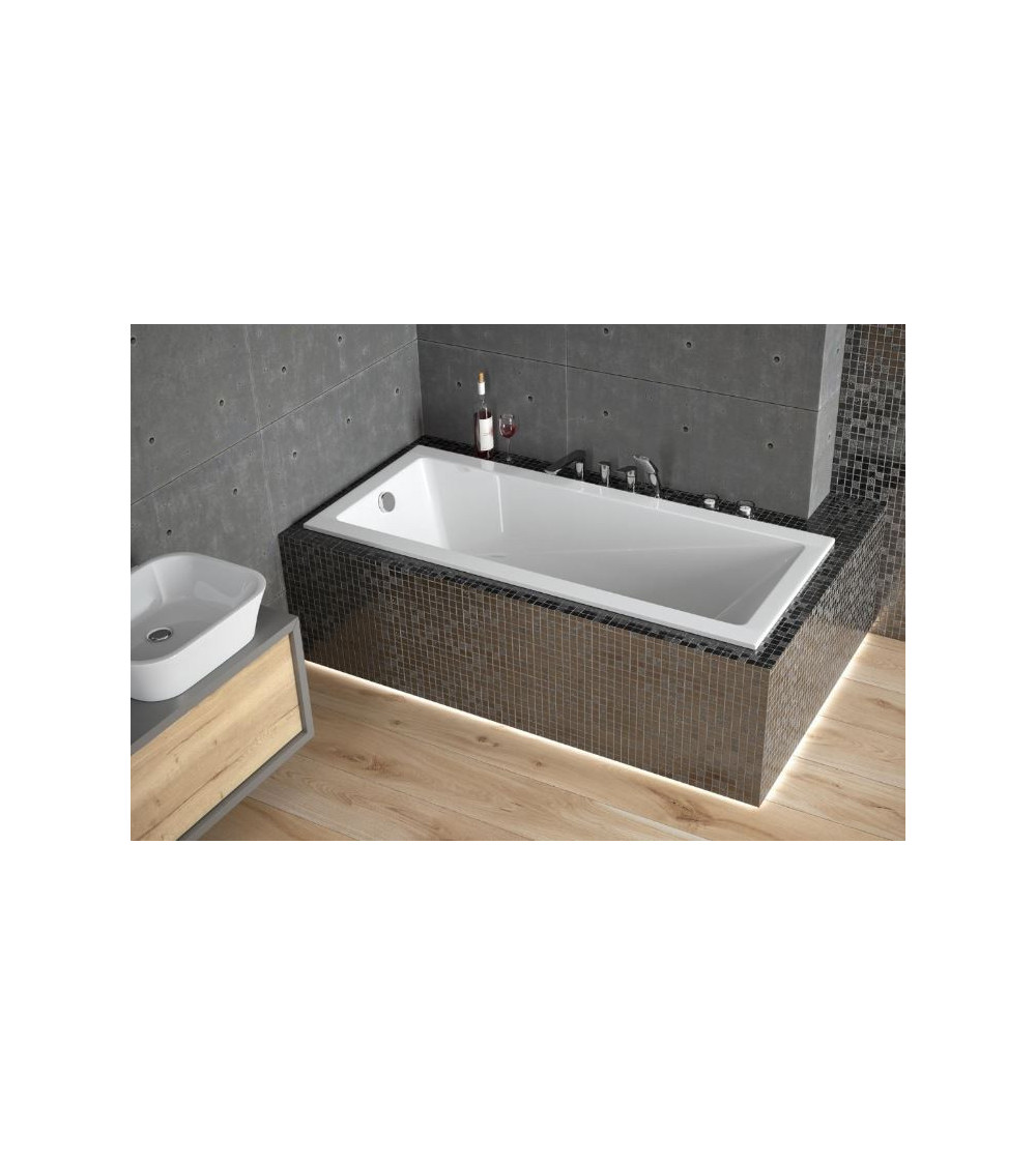 Baño moderno con delantal 170 x 70