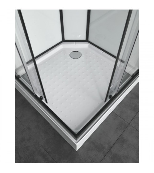 Cabine de douche VANDERA 90x90x225 cm NOIR