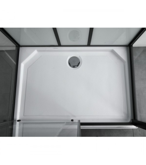 Cabine de douche VANDERA 90x90x225 cm NOIR