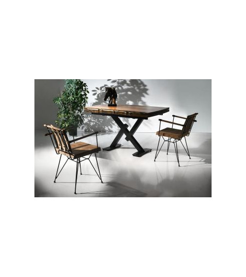 Ensemble table et 4 chaises Paolina