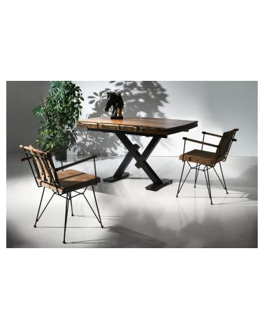 Ensemble table et 4 chaises Paolina