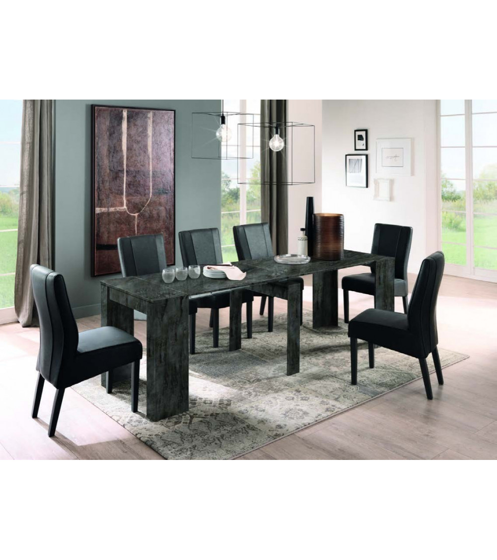 Table/console extensible 54-252 cm oxyde Table/console extensible 54-252 cm oxyde