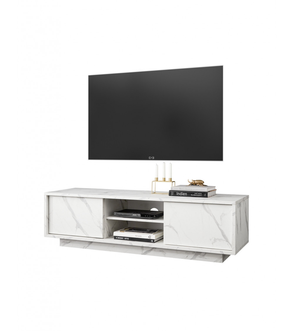Salon complet VISCONTE effet marbre blanc Salon complet VISCONTE effet marbre blanc