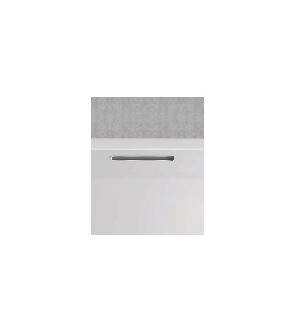 Baignoire d'angle Wonny 170x110 cm, droite