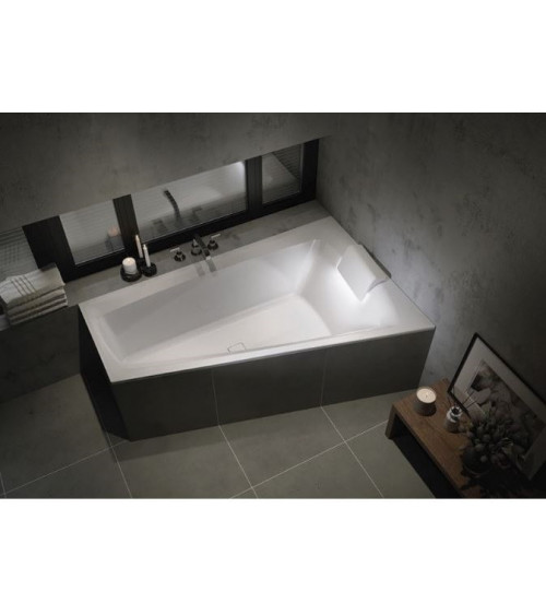 Baignoire d'angle WONNY 170x110 cm, gauche