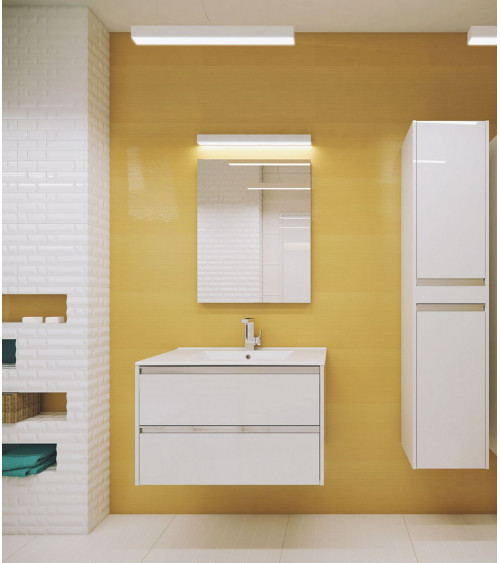 Meuble de salle de bain FONTE II 60cm,Blanc