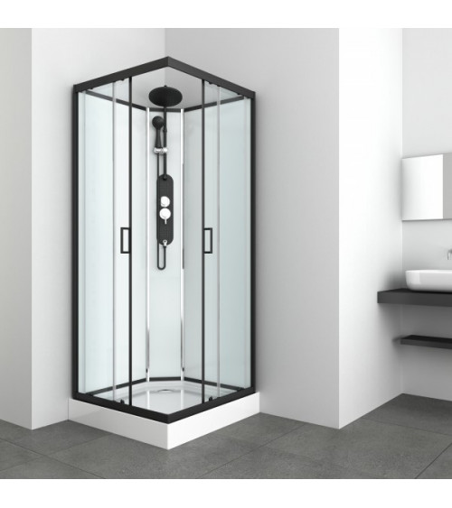 Cabine de douche KINEDA II 90x90x225 cm montage rapide