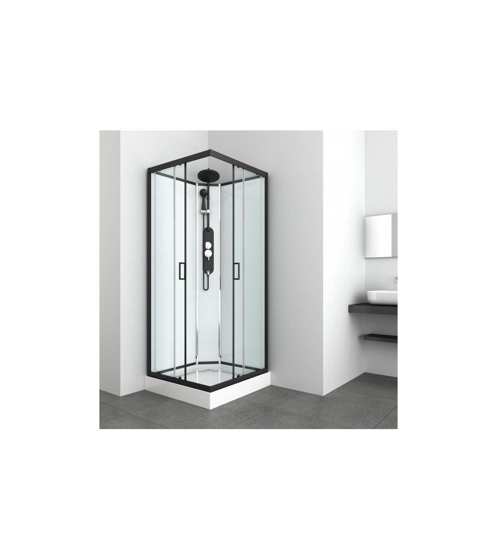 Cabine de douche KINEDA II 90x90x225 cm montage rapide