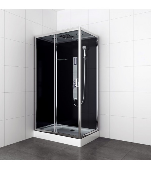 Cabine de douche monomah (wemor) 90/44 b/k avec mz 90x90x206, sans