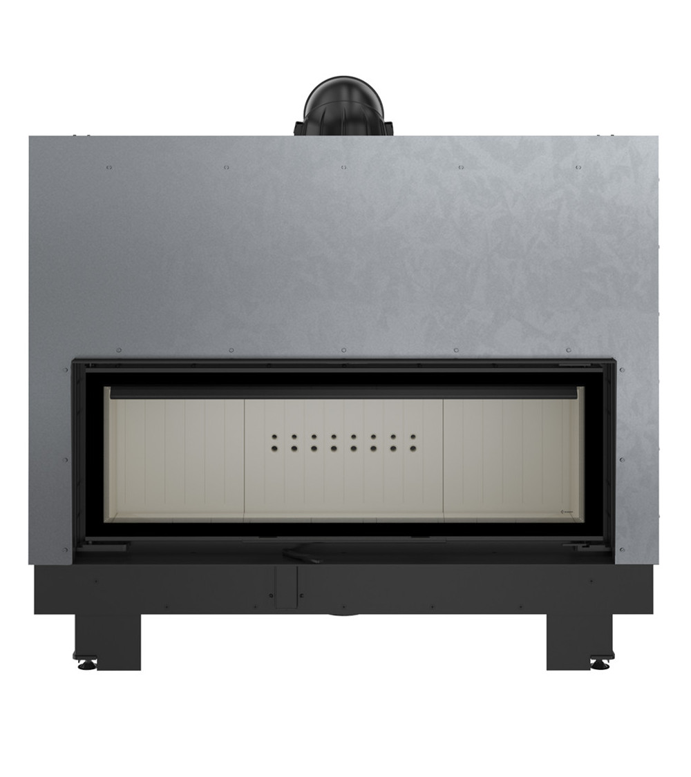 Insert cheminées à bois MB 120 porte guillotine 20 kW