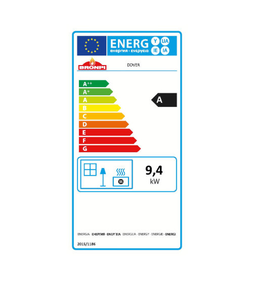 Poêle à bois RONDO 9 kW