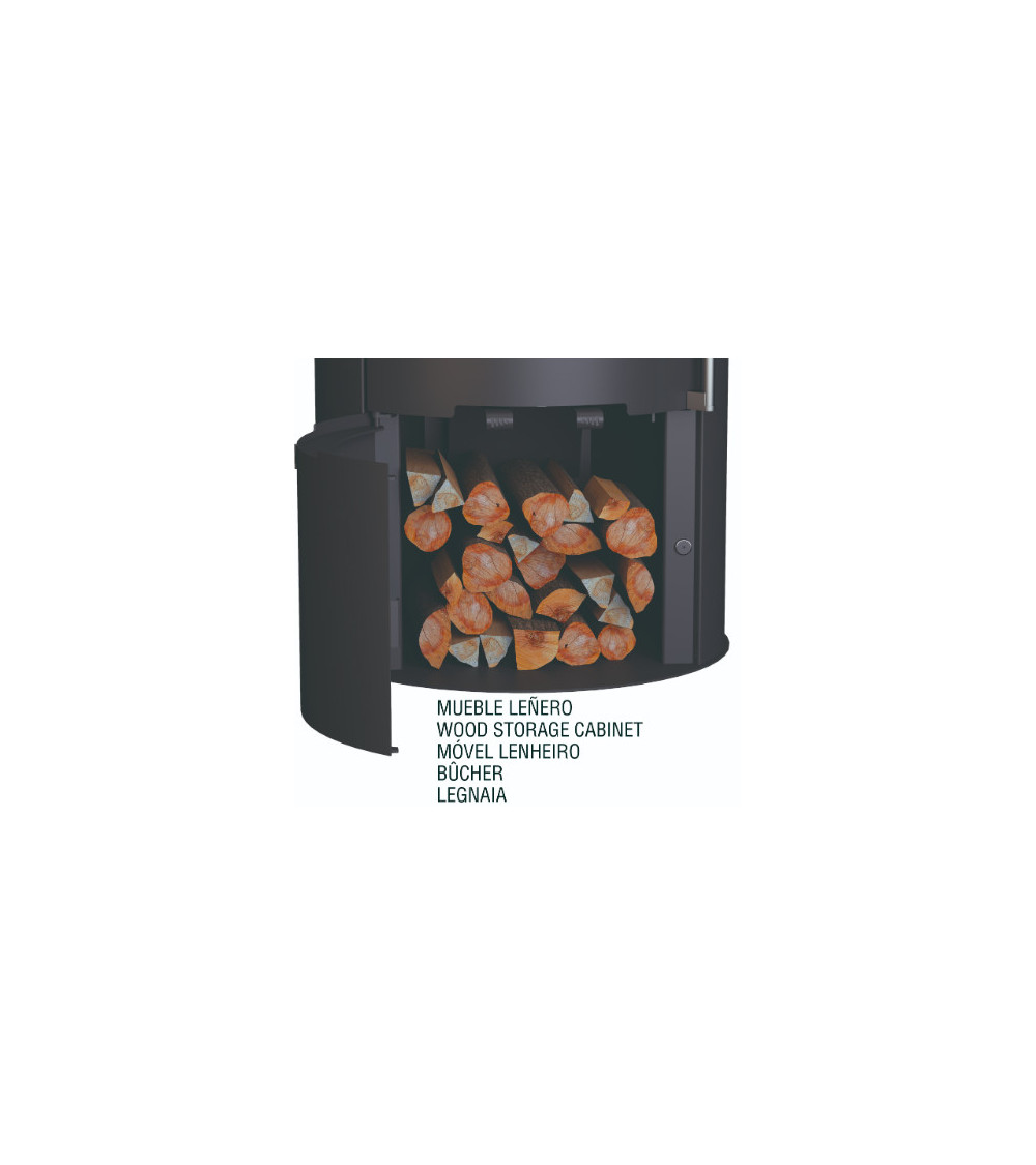 Poêle à bois RONDO 9 kW Poêle à bois RONDO 9 kW
