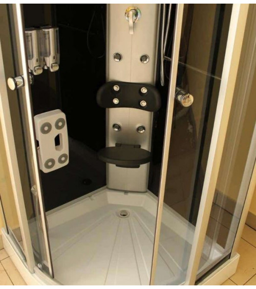 Cabine de Douche Hammam KORONA II, 90*90*215cm