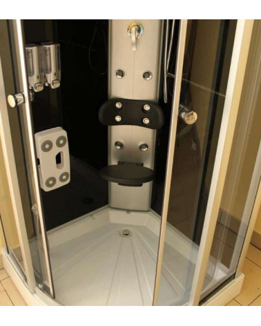 Cabine de Douche Hammam KORONA II, 90*90*215cm