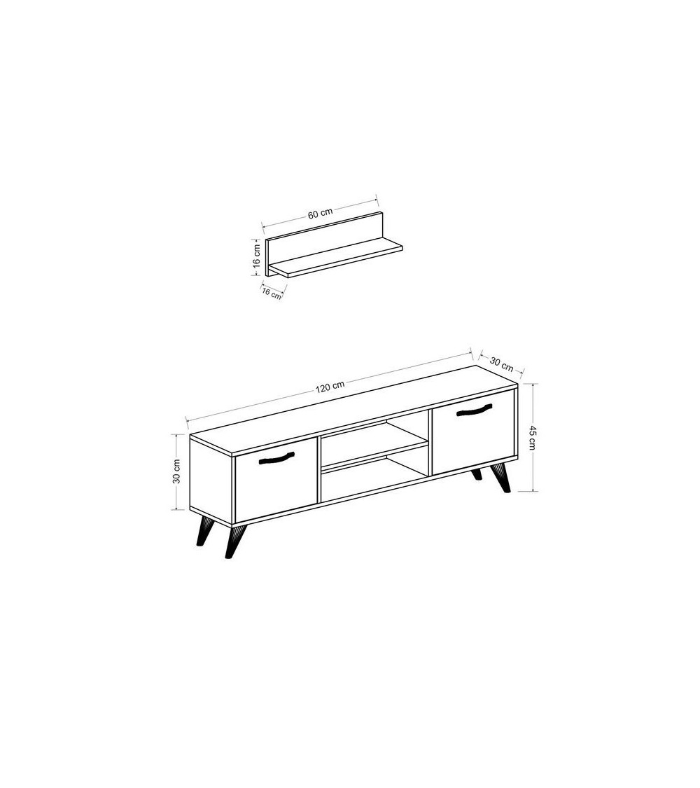 Ensemble meuble TV HORUS Ensemble meuble TV HORUS
