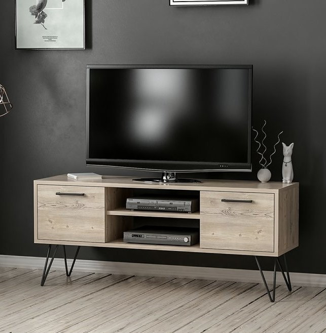 Mueble de televisión SIL de 120 cm, Muebles de TV baratos