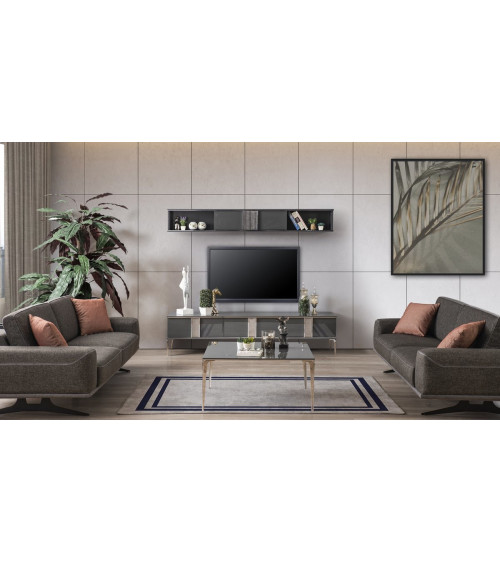 Ensemble meuble TV LOTUS PREMIUM