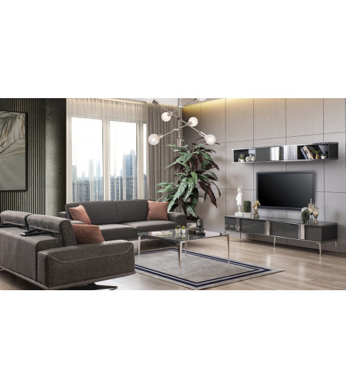 Ensemble meuble TV LOTUS PREMIUM