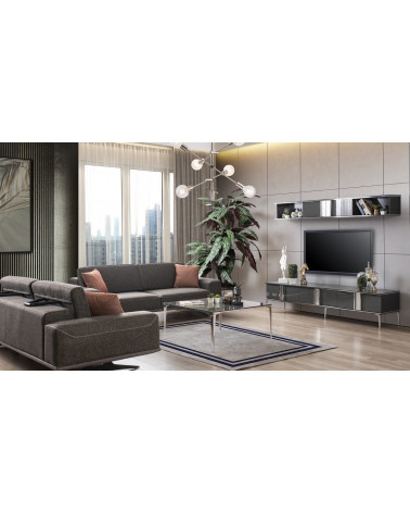 Ensemble meuble TV LOTUS PREMIUM