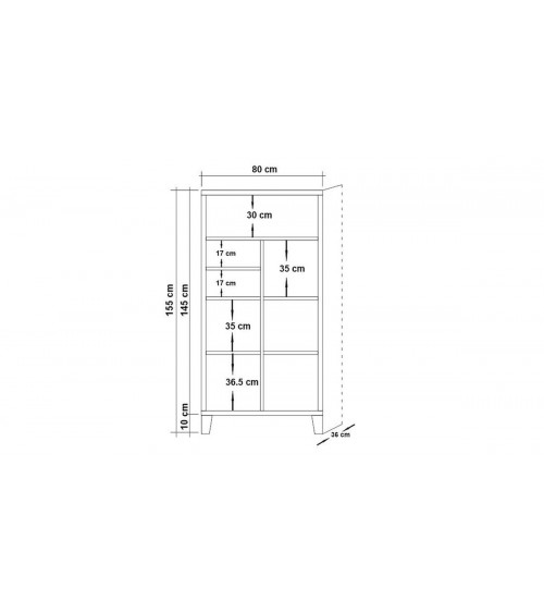 Ensemble meuble TV MILA 754