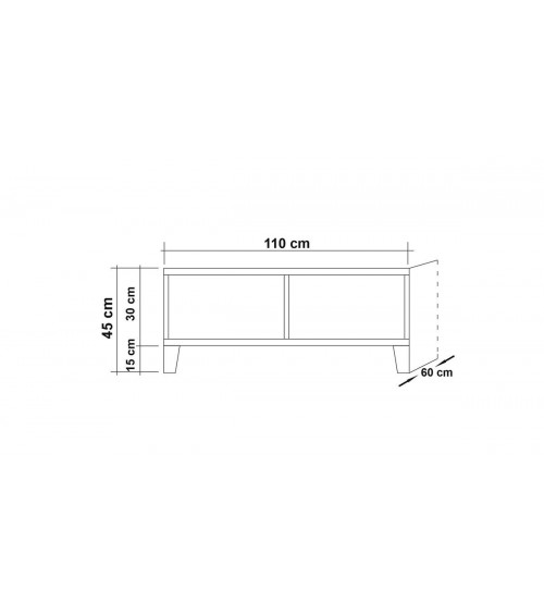 Ensemble meuble TV MILA 754