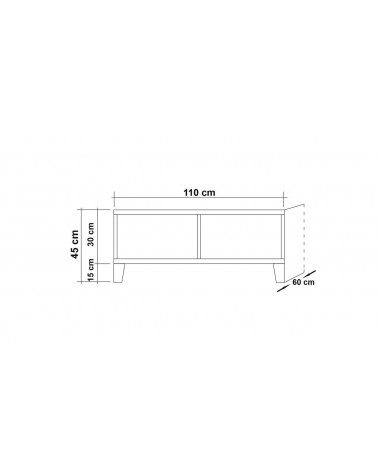 Ensemble meuble TV MILA 754