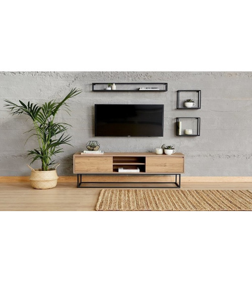 Ensemble meuble TV LAXUS 140 cm