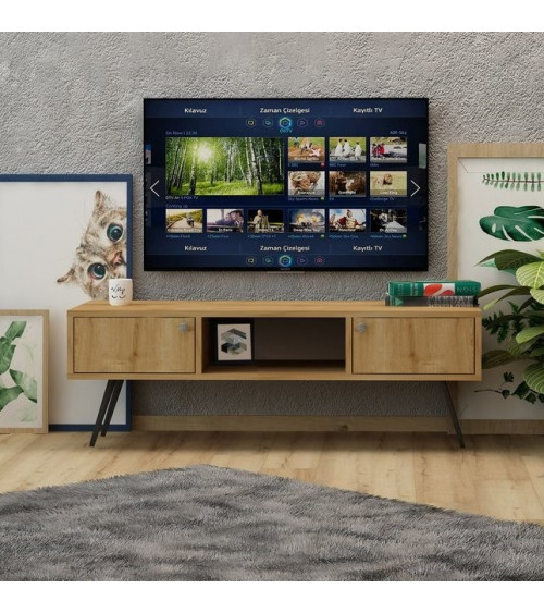 Meuble TV SAFIR Chêne