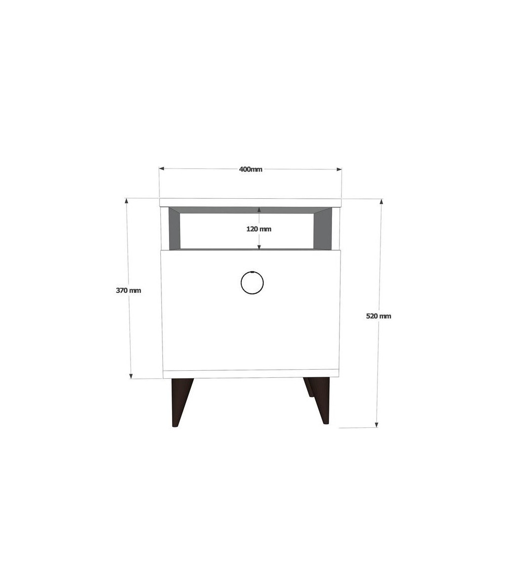 TABLE DE CHEVET BARLO