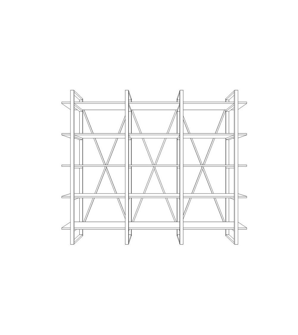 Bibliothèque IRONE 220 CM