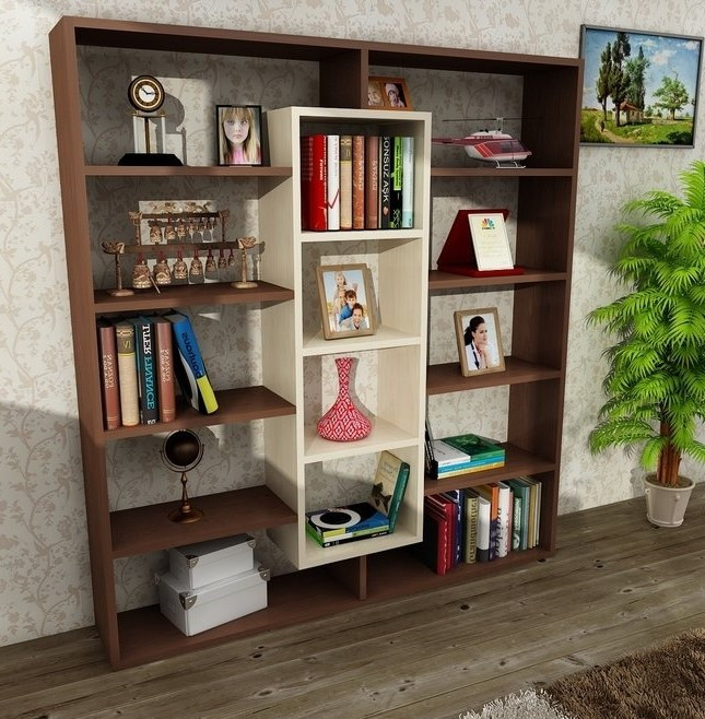 63 ideas para diseñar un estante de libros en tu casa