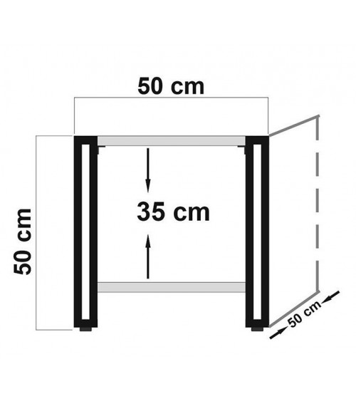 Bibliothèque et table d'appoint FIX