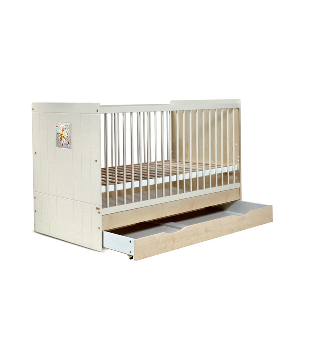 Convertible baby cot bed 70*140cm, KAMILLA