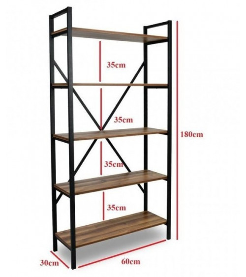 Bibliothèque PRADO 180 CM