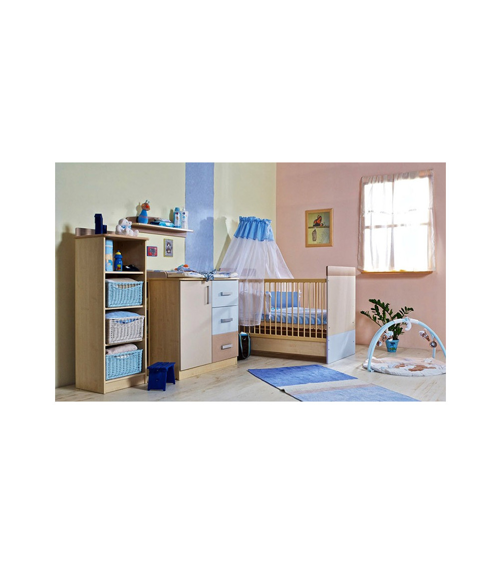 Convertible baby cot bed 70*140cm, LIZI