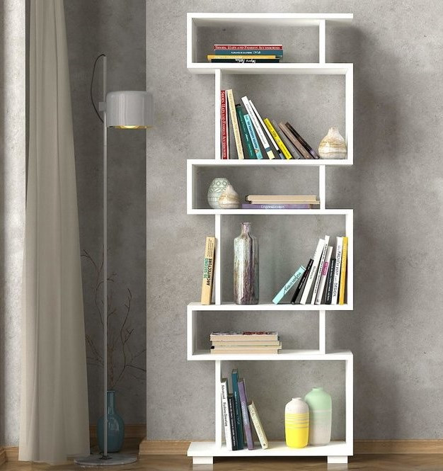 Librería-armario con cerradura ADORE - biblioteca, estantes, almacenamiento
