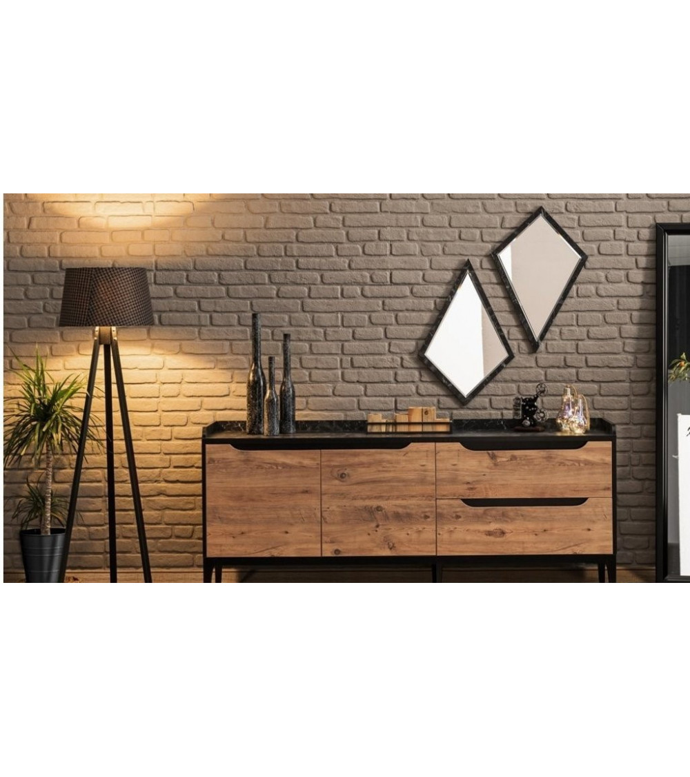 Comedor completo LAURA Gris