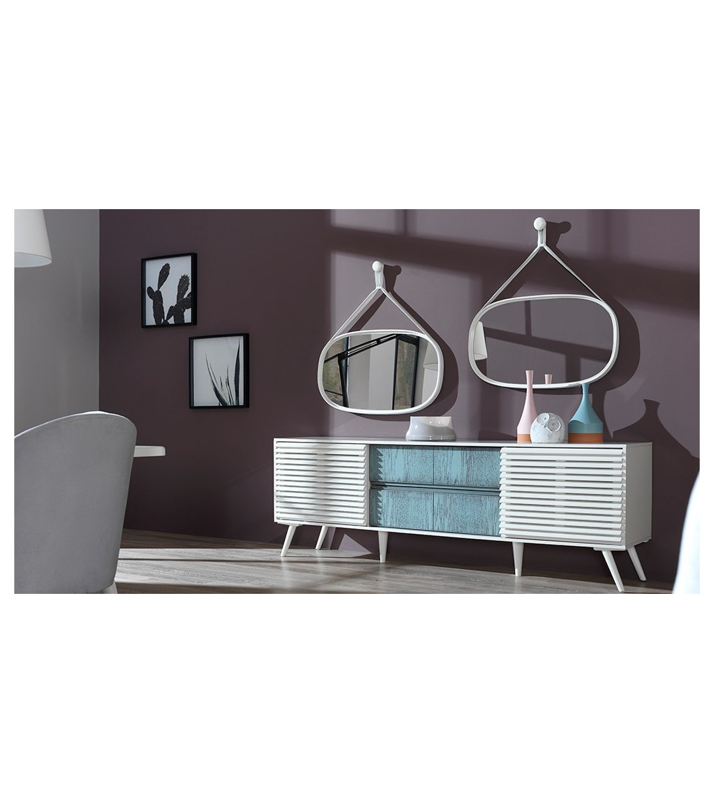 Comedor completo LAURA Gris Comedor completo LAURA Gris